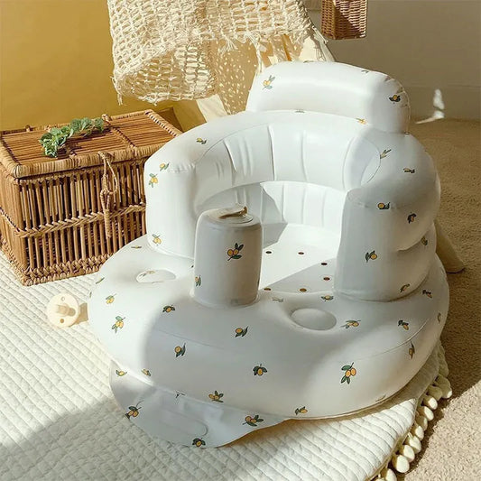 Inflatable Baby Chair — Safe & Supportive Seat for Dining & Bath (6–24 Months) - SkyeDragon Gifts