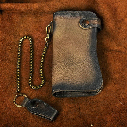 Genuine Leather Dragon-Tiger Wallet - SkyeDragon Gifts