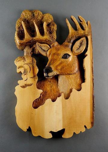 Anniversary Gift Animal Carving Crafts Gift Wall Hanging