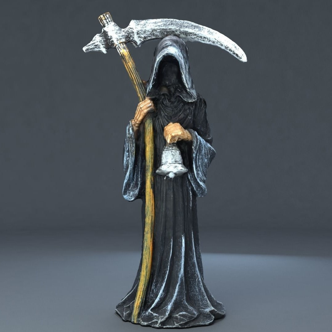 Scythe Reaper Death Statue Resin Crafts Desktop Decoration Ornaments