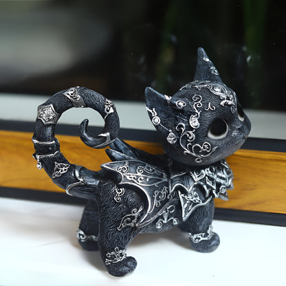 Cute Black Cat Figurine - SkyeDragon Gifts