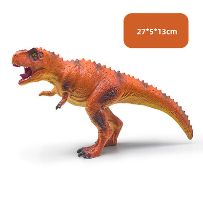 Simulation Dinosaur Tyrannosaurus Rex Toy Model Large Sounding Triangular Dragon Plastic Boy Toy