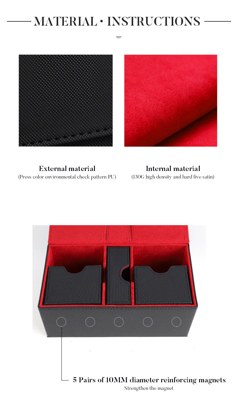 Leather Planet Card Wanzhi Card Multifunctional Game Peripheral Card Collection Box Game Card Box - SkyeDragon Gifts