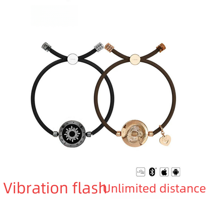 Totwoo Smart Bracelet with Flash & Vibration for Couples - SkyeDragon Gifts