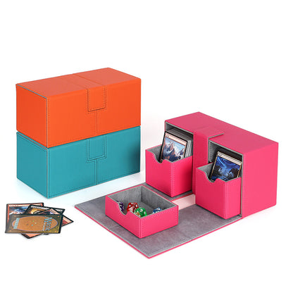 Leather Planet Card Wanzhi Card Multifunctional Game Peripheral Card Collection Box Game Card Box - SkyeDragon Gifts