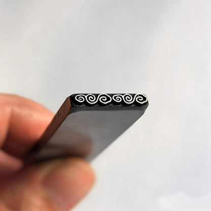 Delicate Lace Edge Metal Stamp | Jewelry Maker’s Hole Punch for Custom Ring & Bracelet Marking | Romantic Floral Texture Tool - SkyeDragon Gifts