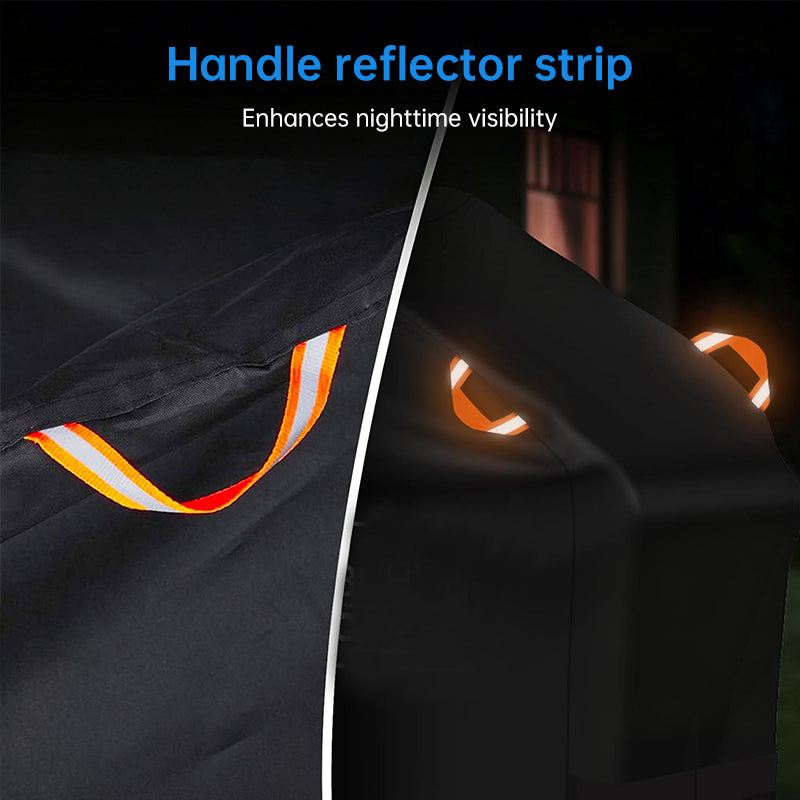 210D Waterproof BBQ Grill Cover, Heavy Duty Windproof Dustproof Cover for Gas, Charcoal, Electric Grills - SkyeDragon Gifts