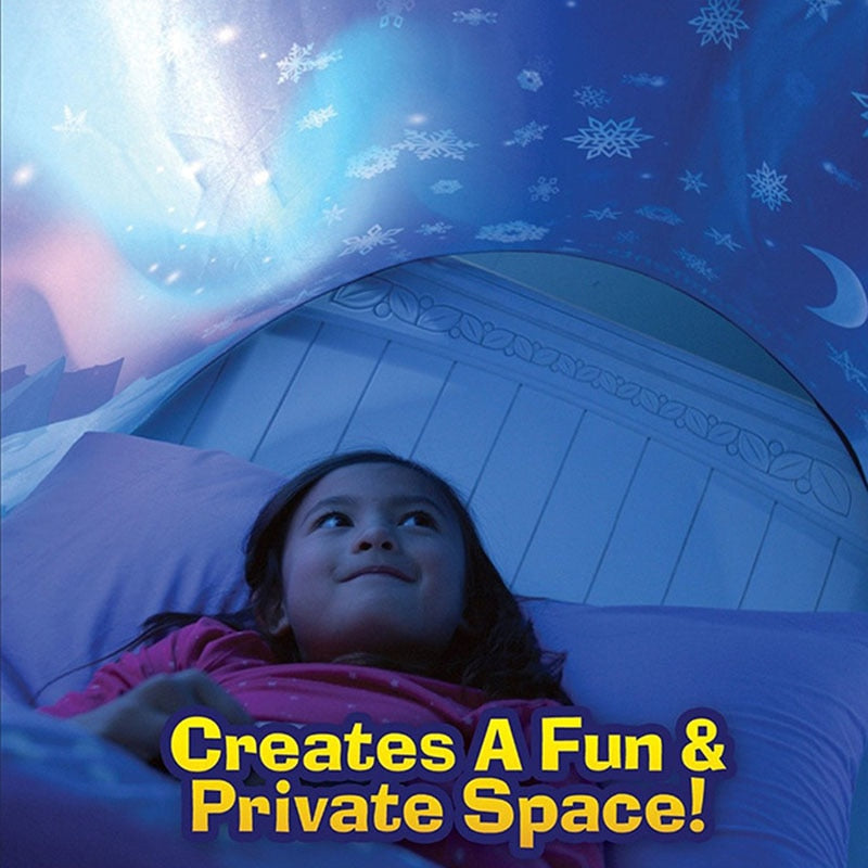 Toys Baby Pop Up Bed Tent Fantasy Cartoon Snowy Foldable Playhouse Comforting Sleeping Toys for Kids - SkyeDragon Gifts