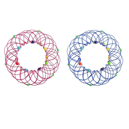 Fidget Toys Popit Make Magic Steel Iron Ring Decompression Flexible Basket Soft Magical Toys Anti Stress Kids Gifts Juguetes - SkyeDragon Gifts