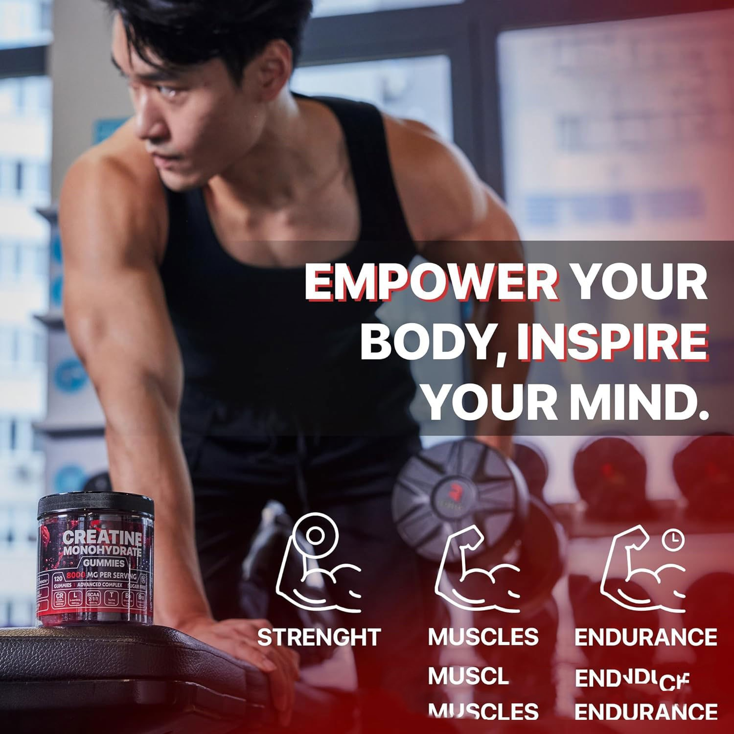 Muscle Boost Gummies - SkyeDragon Gifts