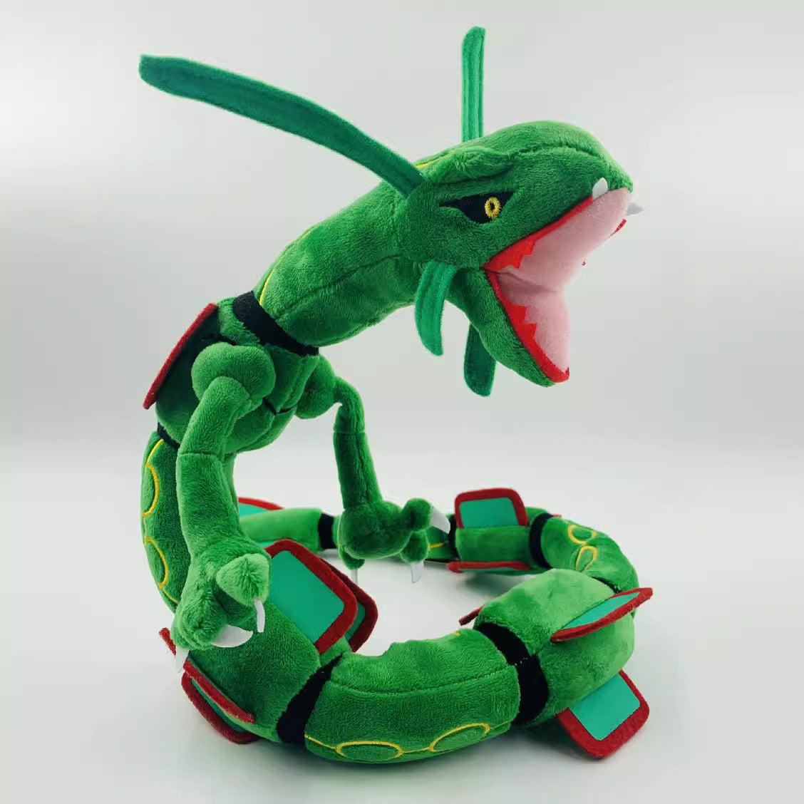 80cm Lie Kong Sitting Sky Dragon Crack Sitting Green Dragon Black Dragon Skeleton Shaped Plush Doll - SkyeDragon Gifts