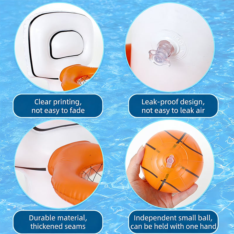 Inflatable Pool Basketball Hoop – Kids Water Party Game & Summer Gift - SkyeDragon Gifts