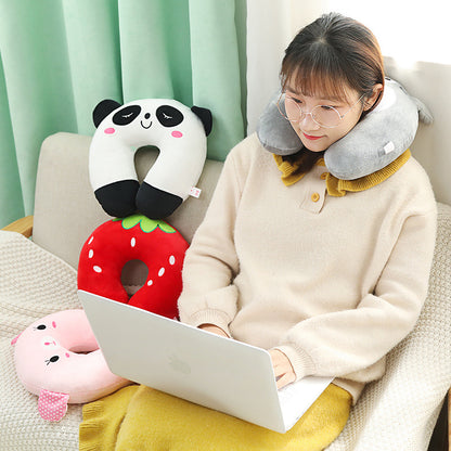 U-shaped Neck Pillow Travel Car Portable Office Nap Pillow for Neck Support - SkyeDragon Gifts