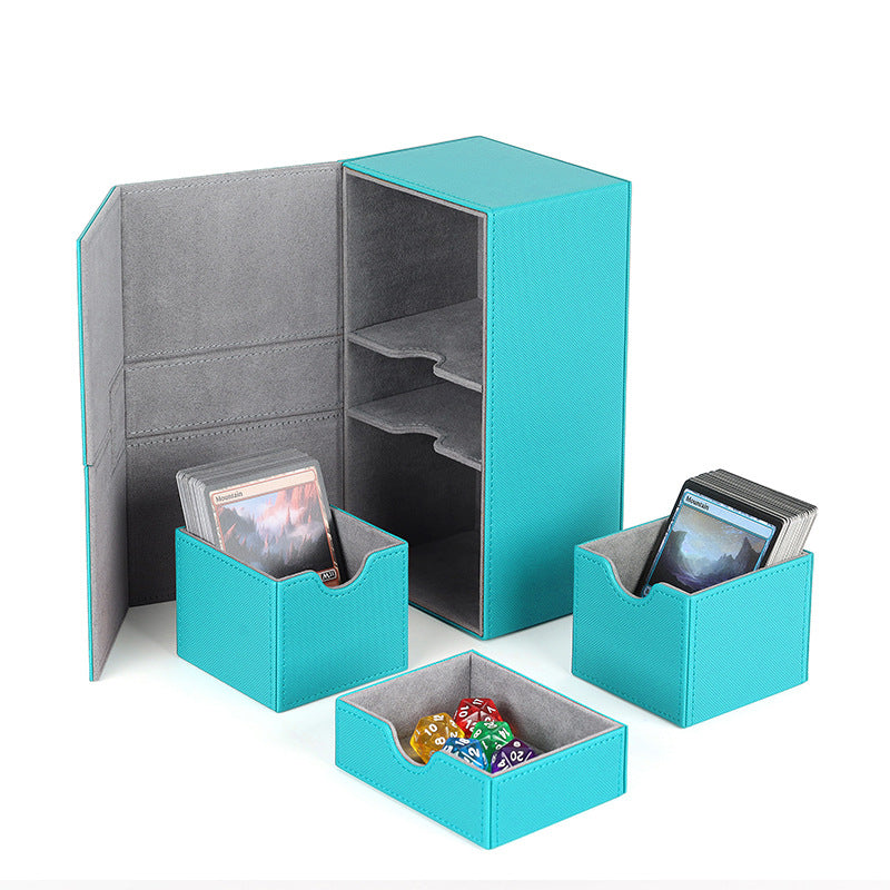 Leather Planet Card Wanzhi Card Multifunctional Game Peripheral Card Collection Box Game Card Box - SkyeDragon Gifts