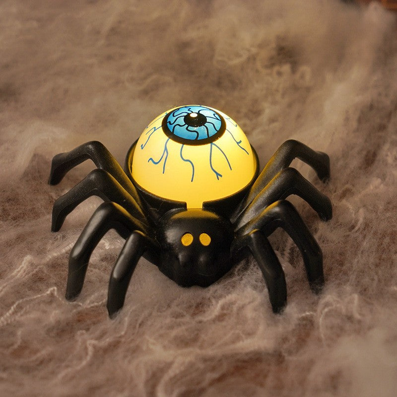 Halloween Spider LED Electronic Candle Light, Fake Spider Night Light, Party Horror Atmosphere Prop Lamp - SkyeDragon Gifts