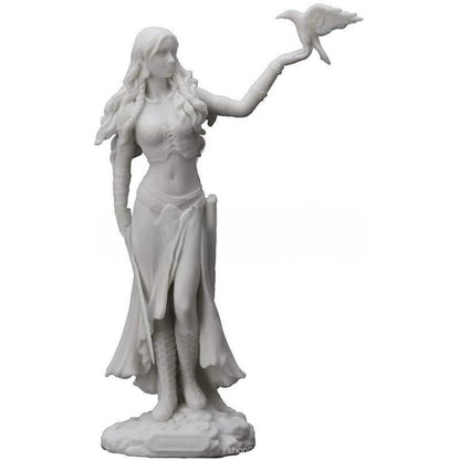 Goddess Holding Eagle Statue Resin Mythology Home Decor Gift