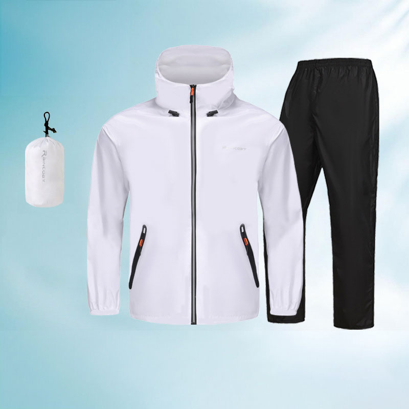 Unisex Ultralight Rain Suit - Lightweight Waterproof Jacket & Pants Set, Summer Outdoor Rainwear for Fishing & Cycling - SkyeDragon Gifts