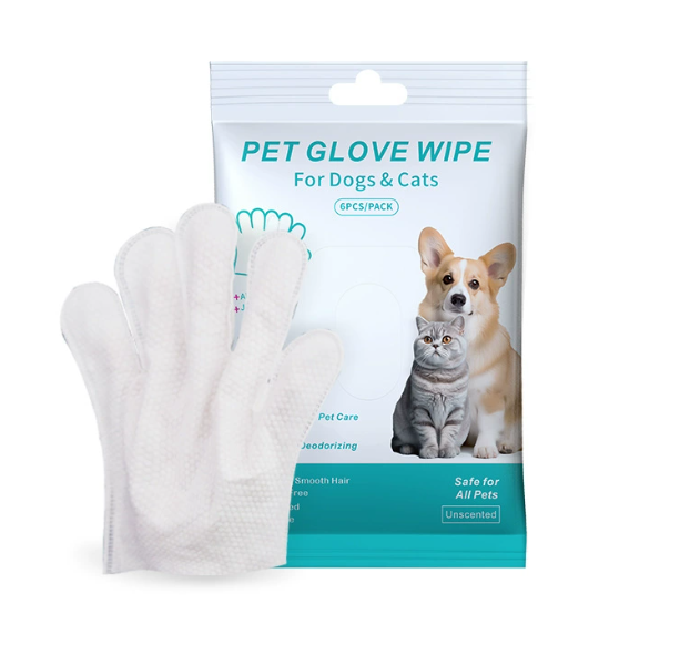 Pet Cleaning Gloves & Wipes - SkyeDragon Gifts