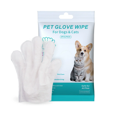 Pet Cleaning Gloves & Wipes - SkyeDragon Gifts