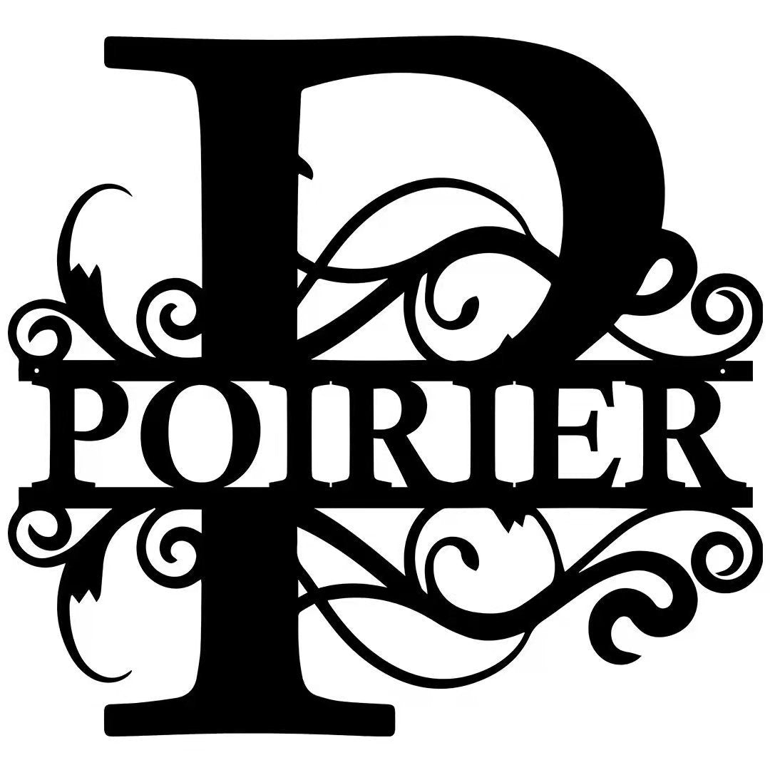 Iron Letter Wall Decor Laser Cut Metal Art for Home Decoration