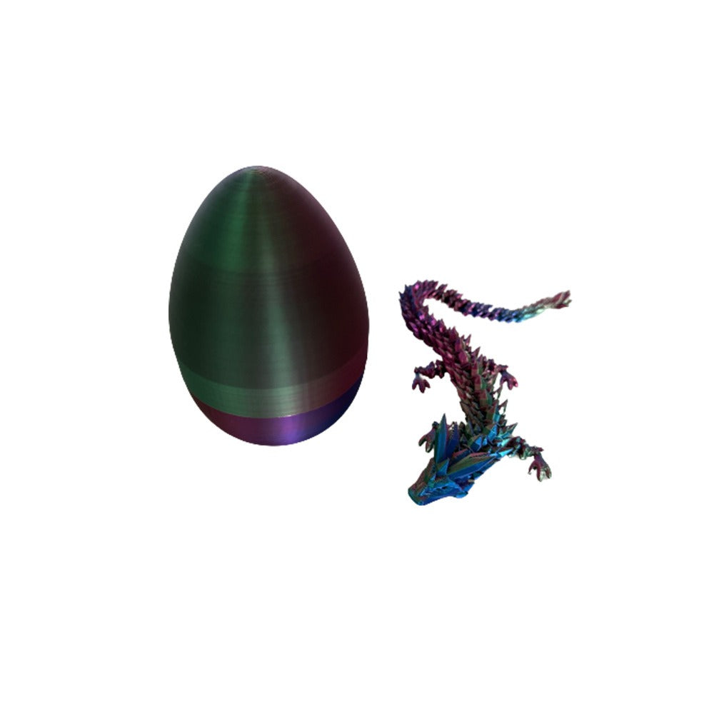 3D printed dragon egg joint movable gift ornaments Halloween and Christmas gifts - SkyeDragon Gifts