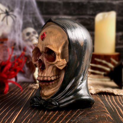 Halloween Skull Ornament Resin Haunted House Decoration For Party Decor