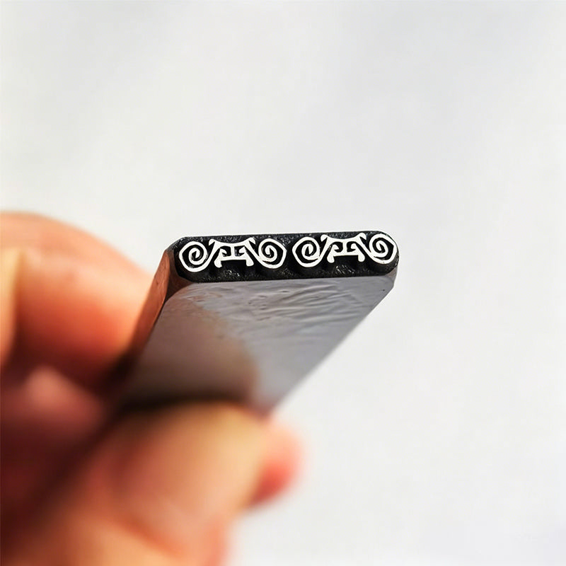Delicate Lace Edge Metal Stamp | Jewelry Maker’s Hole Punch for Custom Ring & Bracelet Marking | Romantic Floral Texture Tool - SkyeDragon Gifts
