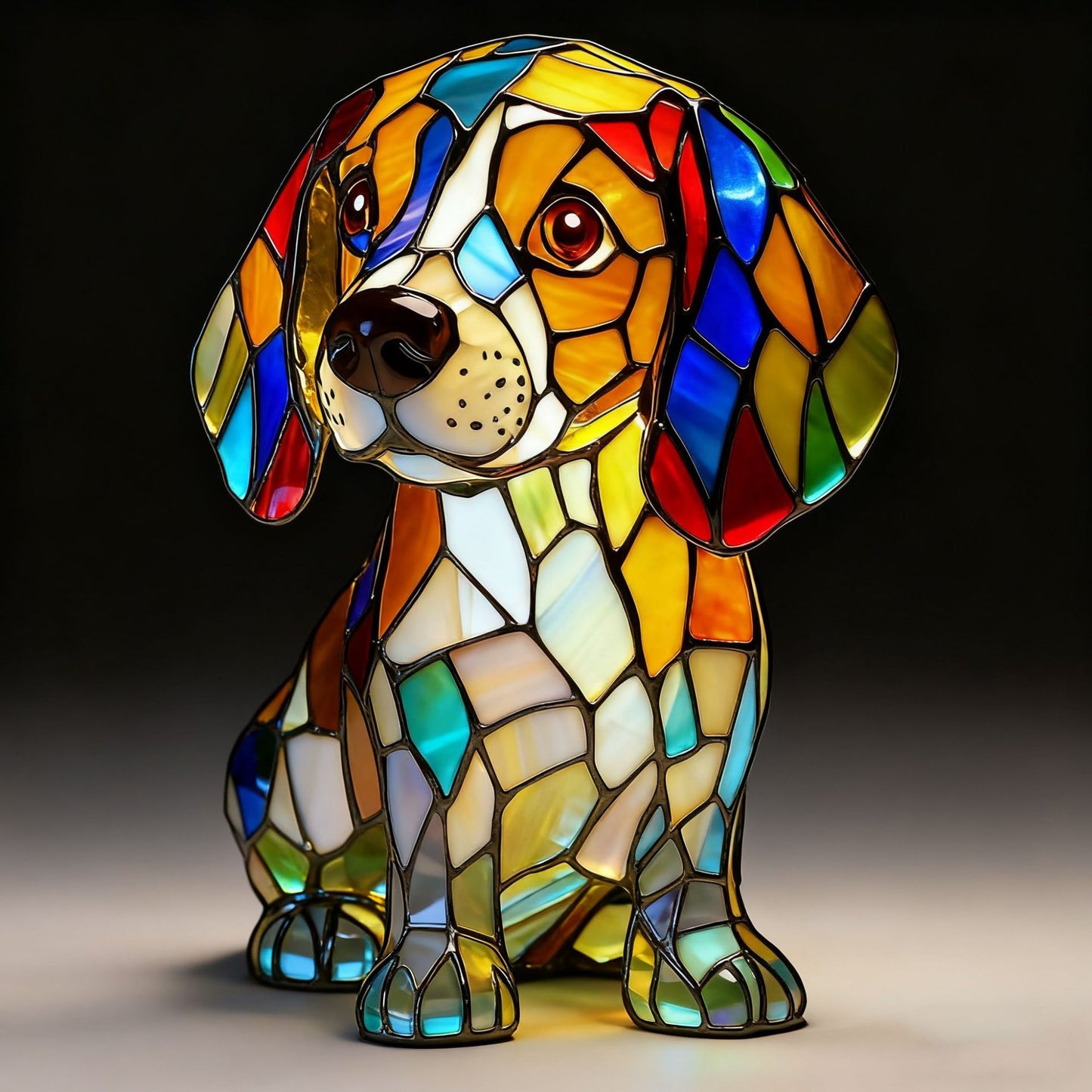 Dachshund Lamp - Bigfoot Lamp Resin Statue LED Decorative Light - SkyeDragon Gifts