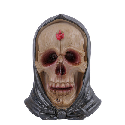 Halloween Skull Ornament Resin Haunted House Decoration For Party Decor