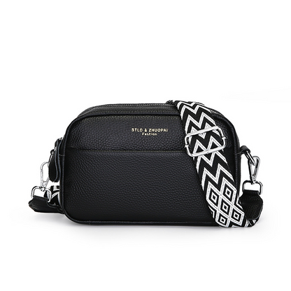 Women's First Layer Leather Crossbody Bag – Minimalist One-Shoulder Handbag - SkyeDragon Gifts