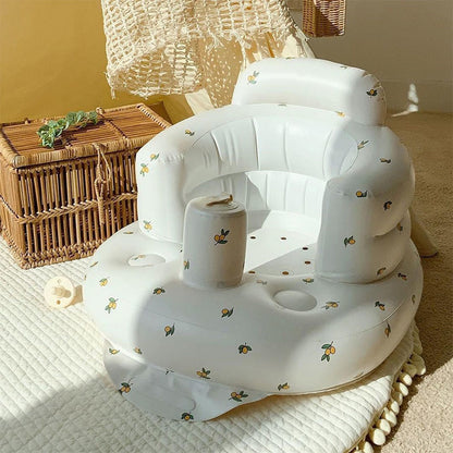 Inflatable Baby Chair — Safe & Supportive Seat for Dining & Bath (6–24 Months) - SkyeDragon Gifts