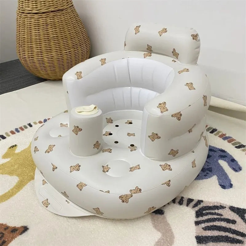 Inflatable Baby Chair — Safe & Supportive Seat for Dining & Bath (6–24 Months) - SkyeDragon Gifts