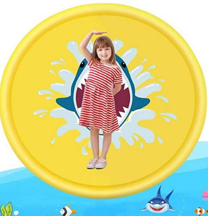 170 CM Summer Children's Baby Play Water Mat Games Beach Pad Lawn Inflatable Spray Water Cushion Toys Outdoor Tub Swiming Pool - SkyeDragon Gifts