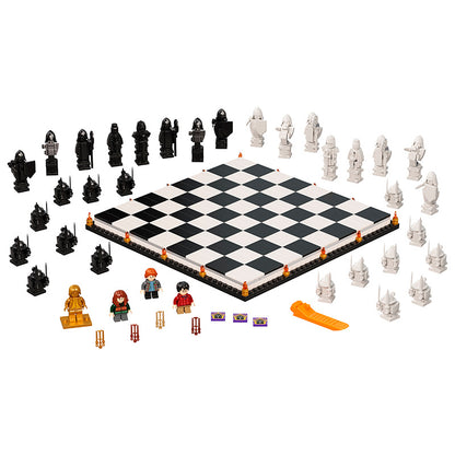 Lego Blocks Harry Potter Chessboard Hogwarts Wizard Chess Magic Chess Assembled Boy Toys - SkyeDragon Gifts
