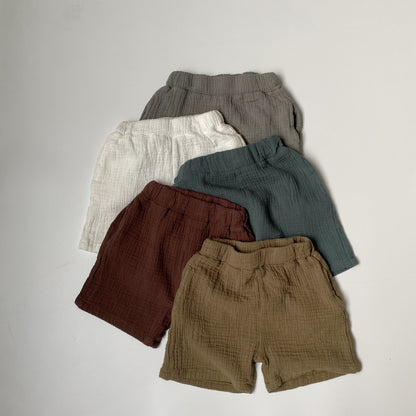 Cotton yarn side pocket shorts - SkyeDragon Gifts