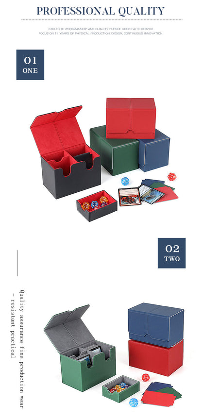 Leather Game Card Storage Box Game Wang Baokemeng Wanzhi Card Wanzhi Card Box - SkyeDragon Gifts