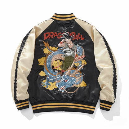 Anime Dragon Ball Wukong Embroidered Jacket