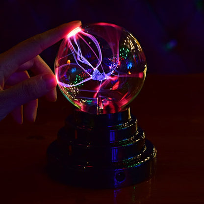 3 inch electro-optical ball USB magic light negative ion lamp plasma electrostatic ball magic magic lightning ball glow ball - SkyeDragon Gifts