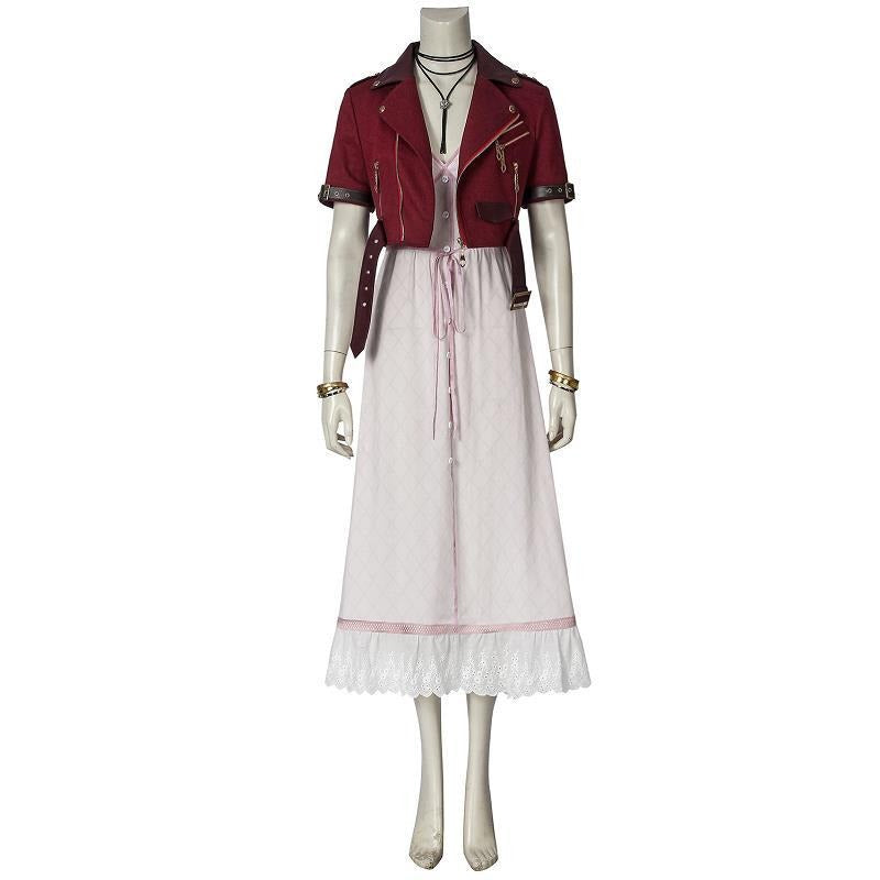 Final Fantasy 7 Core Crisis FF7cosplay Alice Gainsborough cosplay suit set - SkyeDragon Gifts