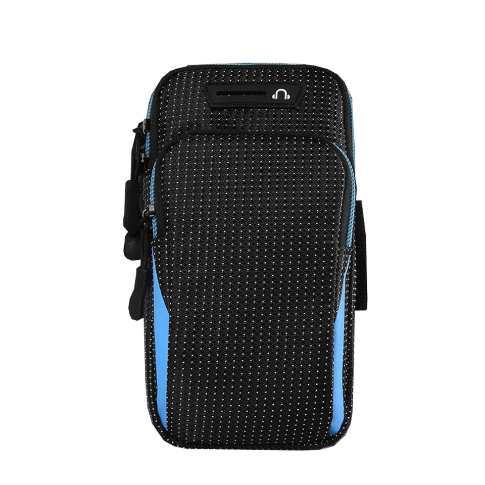 6.5 Inches Sports Bag Armband Case Gym Fitness Running Arm Band Bag Cover Jogging Workout Pouch for Mobile Phone Key Money Card - SkyeDragon Gifts