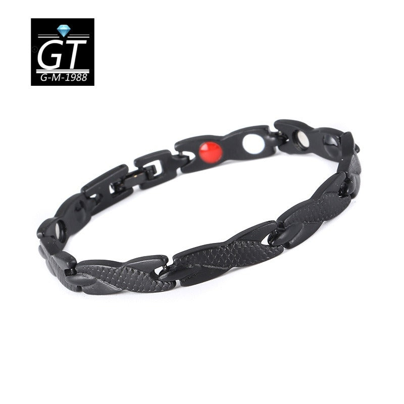 Men's 7mm dragon pattern bracelet - SkyeDragon Gifts