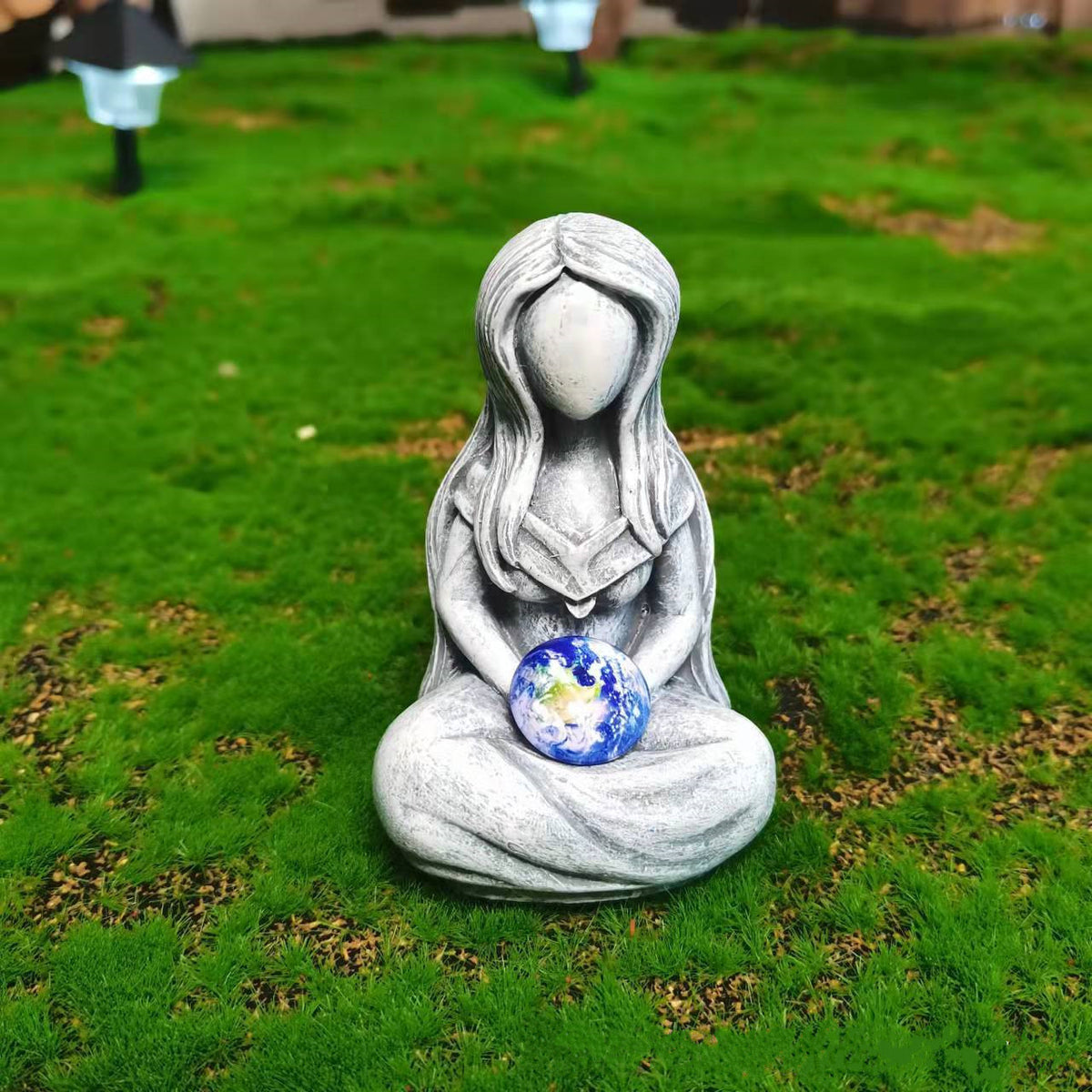 Gaia Earth Mother Goddess Statue Garden Decoration Resin Crafts Sculpture Ornament