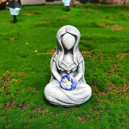 Gaia Earth Mother Goddess Statue Garden Decoration Resin Crafts Sculpture Ornament