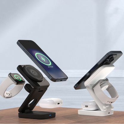 3 IN 1 FOLDABLE WIRELESS CHARGER - SkyeDragon Gifts