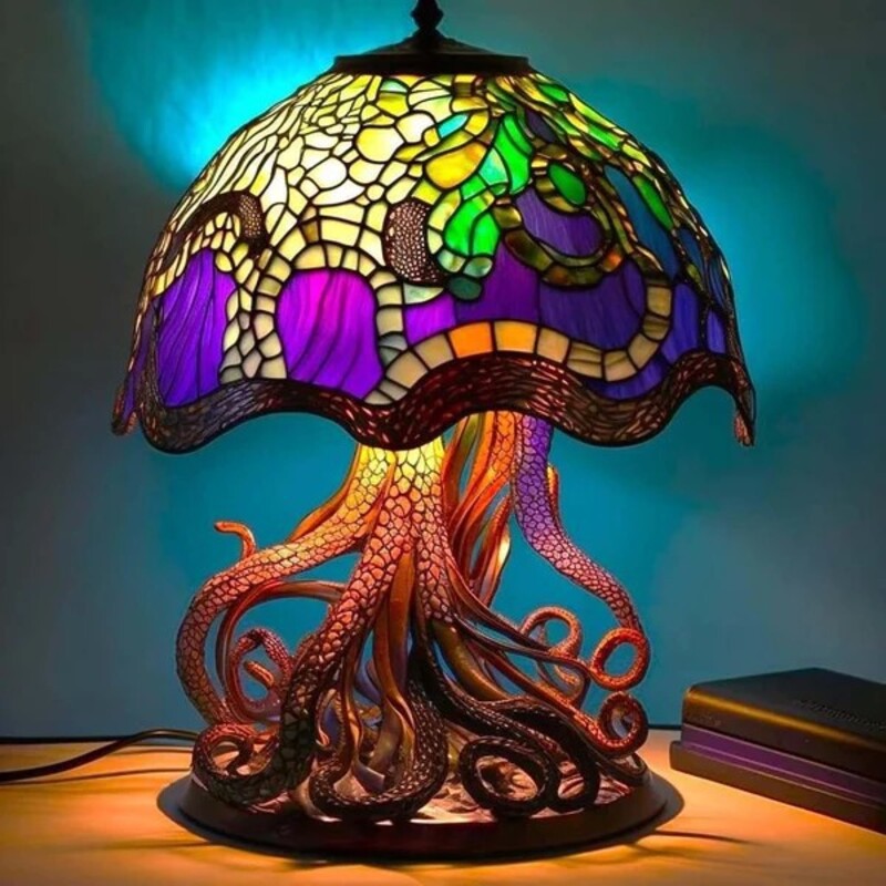 Magic Illusion Mushroom Lamp Decoration Decoration Decoration Home USB Connection Light Bulb Design Mushroom Dark Decoration - SkyeDragon Gifts
