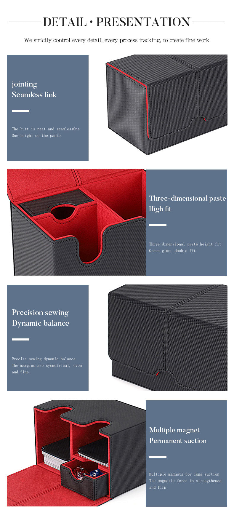 Leather Game Card Storage Box Game Wang Baokemeng Wanzhi Card Wanzhi Card Box - SkyeDragon Gifts