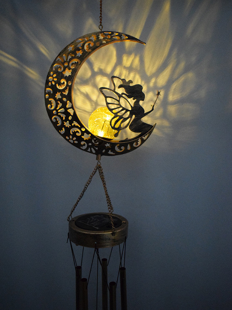 Solar Outdoor Light Moon Fairy Light Lawn Garden Light Garden Villa Waterproof Landscape Decorative Light Flood Light