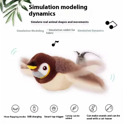 Plush Bird Pet Toy - SkyeDragon Gifts