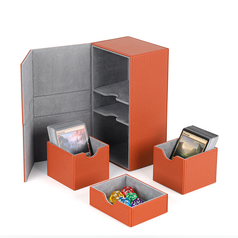 Leather Planet Card Wanzhi Card Multifunctional Game Peripheral Card Collection Box Game Card Box - SkyeDragon Gifts