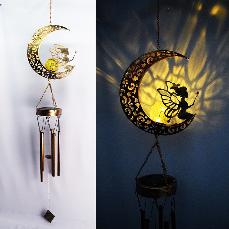 Solar Outdoor Light Moon Fairy Light Lawn Garden Light Garden Villa Waterproof Landscape Decorative Light Flood Light